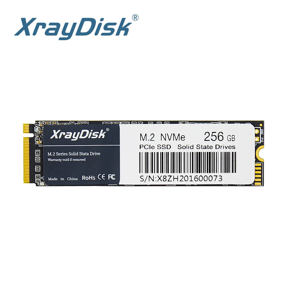 XrayDisk M.2 SSD M2 256gb PCIe NVME 128GB 512GB  Solid State Drive 2280 Internal Hard Disk HDD for Laptop Desktop