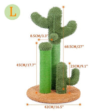 Load image into Gallery viewer, Drop Shipping Cactus Pet Cat Tree Toys with Ball Scratcher Posts for  Cat Toy Protecting Furniture Fast Delivery

