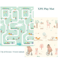 Load image into Gallery viewer, 180X200CM Baby Mat 1CM Thickness Cartoon XPE Kid Play Mat Foldable Anti-skid Carpet Children Game Mat
