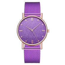 Load image into Gallery viewer, Watch Women Dress Stainless Steel Band Analog Quartz Wristwatch Fashion Luxury Ladies Golden Rose Gold Watch Clock Analog
