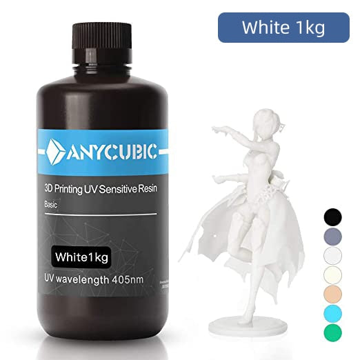 ANYCUBIC 405nm UV Resin For Photon 3D Printer Photon-S Printing Material LCD UV Sensitive Normal 500 ml/1L Liquid Bottle