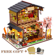 Load image into Gallery viewer, CUTEBEE Kids Toys Dollhouse Kit with Furniture Assemble Wooden Miniature Doll House Diy Dollhouse Puzzle Toys For Children M2011
