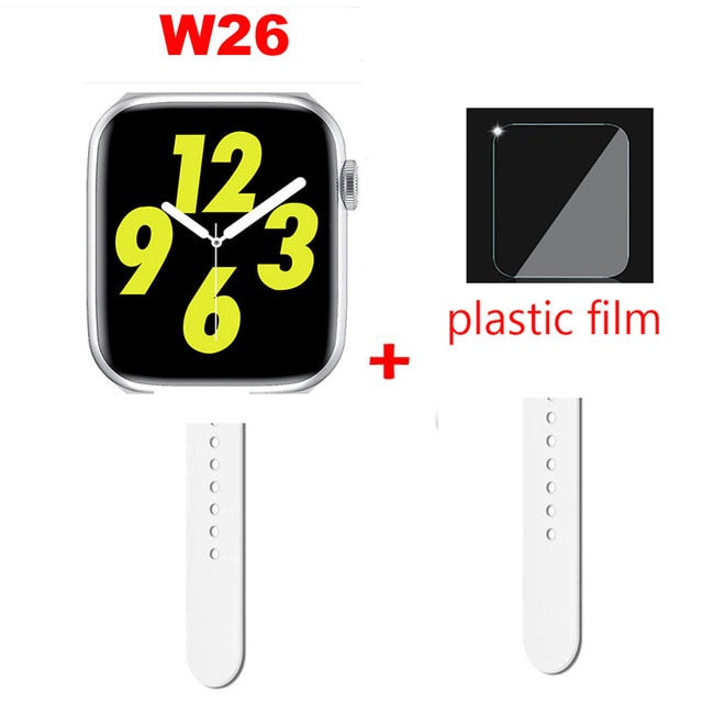 for IWO W46 and W26 Smartwatch IWO 12 Pro 13 1.75 Inch 320*385 Smart Watch Men Women DIY Watch Face Wireless Charger Thermometer