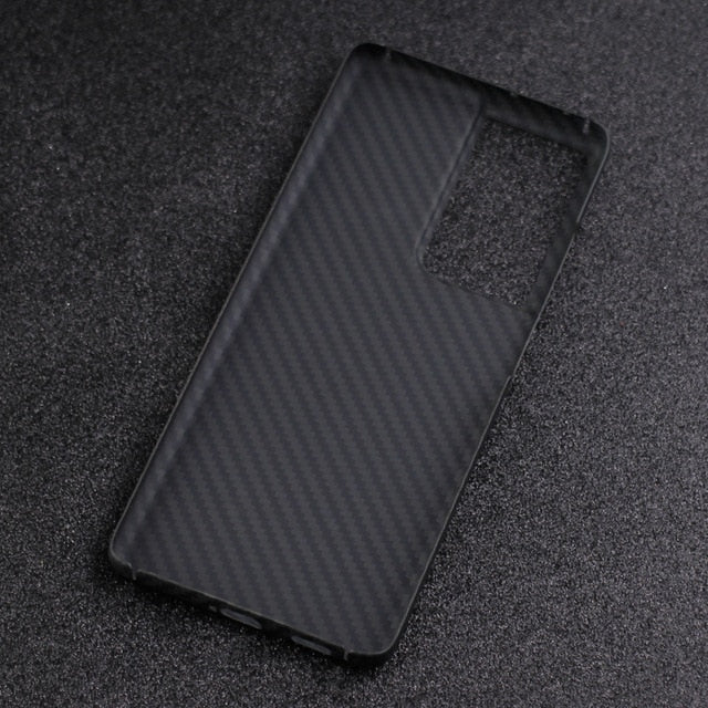 YTF-carbon carbon fiber phone Case For Samsung Galaxy S21 Ultra Ultra-thin Anti-fall business cover Galaxy S21 puls shell