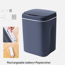 Load image into Gallery viewer, 16L Intelligent Trash Can Automatic Sensor Dustbin Smart Sensor Electric Waste Bin Home Rubbish Can For Kitchen Bathroom Garbage
