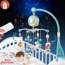 Load image into Gallery viewer, Baby Crib Mobile Carrusel Musical Toddler Bed Bell Baby Cot Toys Rattles Mobiles Educational Toy 0 12 Months Newborns Gifts
