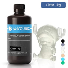 Load image into Gallery viewer, ANYCUBIC 500g/1kg Liquid Photopolymer Resin 405nm UV Resin For LCD 3D Printer Printing Material For Photon/Photon S/Photon Mono
