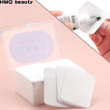 Load image into Gallery viewer, 180pcs Lint-Free Paper Cotton Wipes Eyelash Glue Remover wipe the mouth of the glue bottle prevent clogging glue Cleaner Pads
