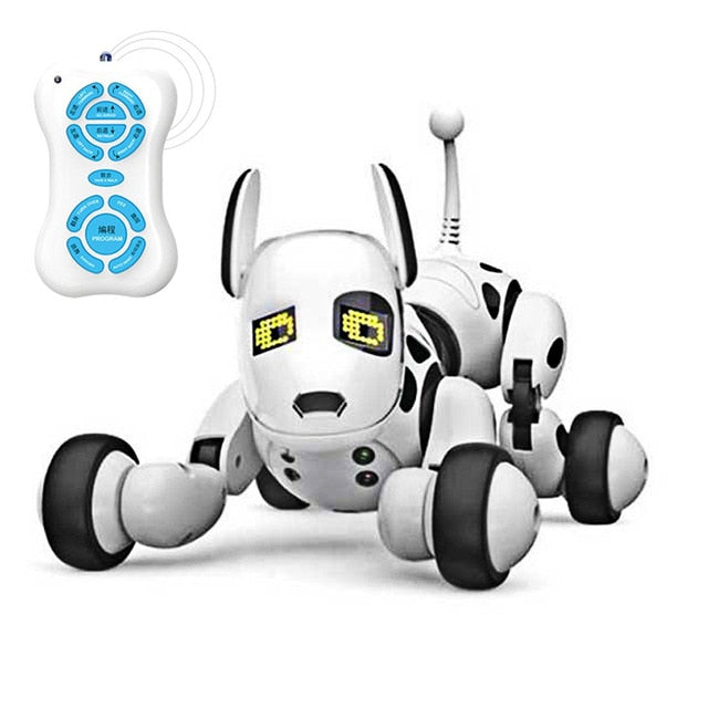 2021 New Remote Control Smart Robot Dog Programable 2.4G Wireless Kids Toy Intelligent Talking Robot Dog Electronic Pet kid Gift