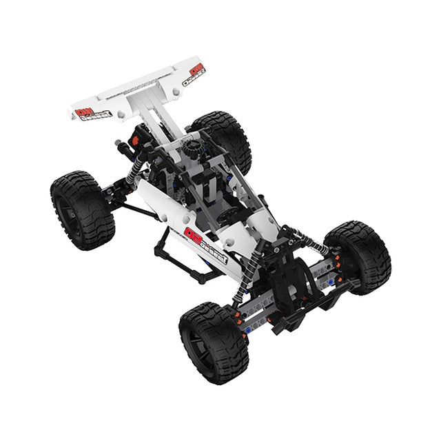 Xiaomi Mijia Mitu Building Blocks Robot Desert Racing Car  Ackermann Steering Cylinder piston linkage  DIY Educational Toys